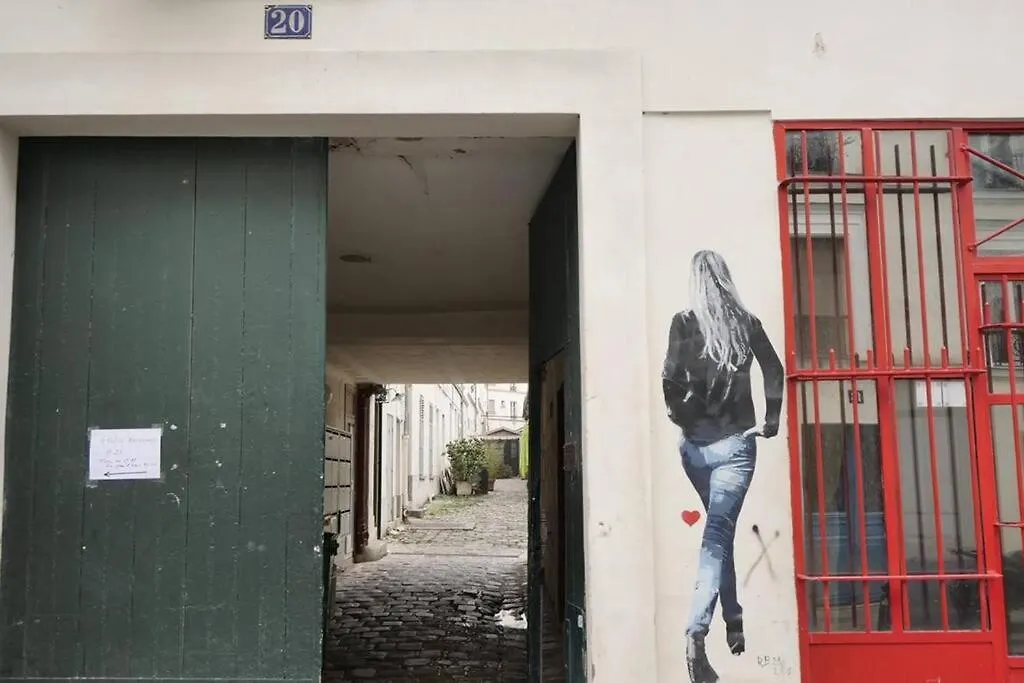 Daire Mykeypers - Cozy Studio Near Canal Saint Martin Paris