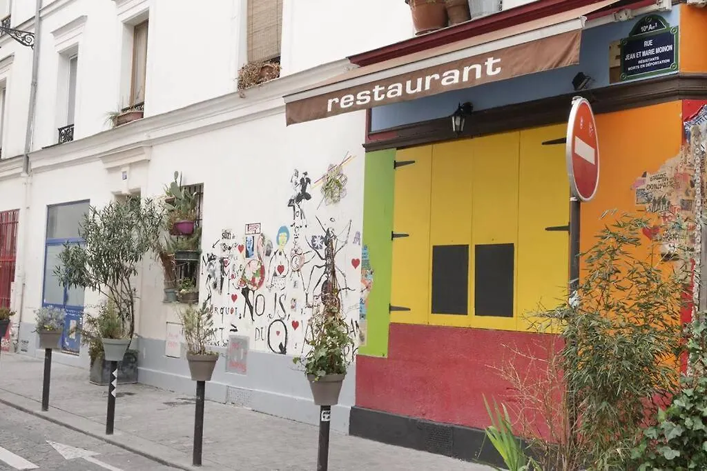 Daire Mykeypers - Cozy Studio Near Canal Saint Martin Paris Fransa