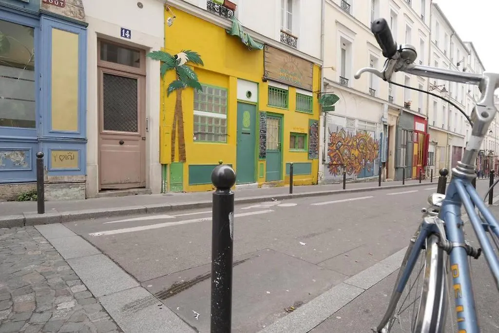 Mykeypers - Cozy Studio Near Canal Saint Martin 파리 0*,  프랑스